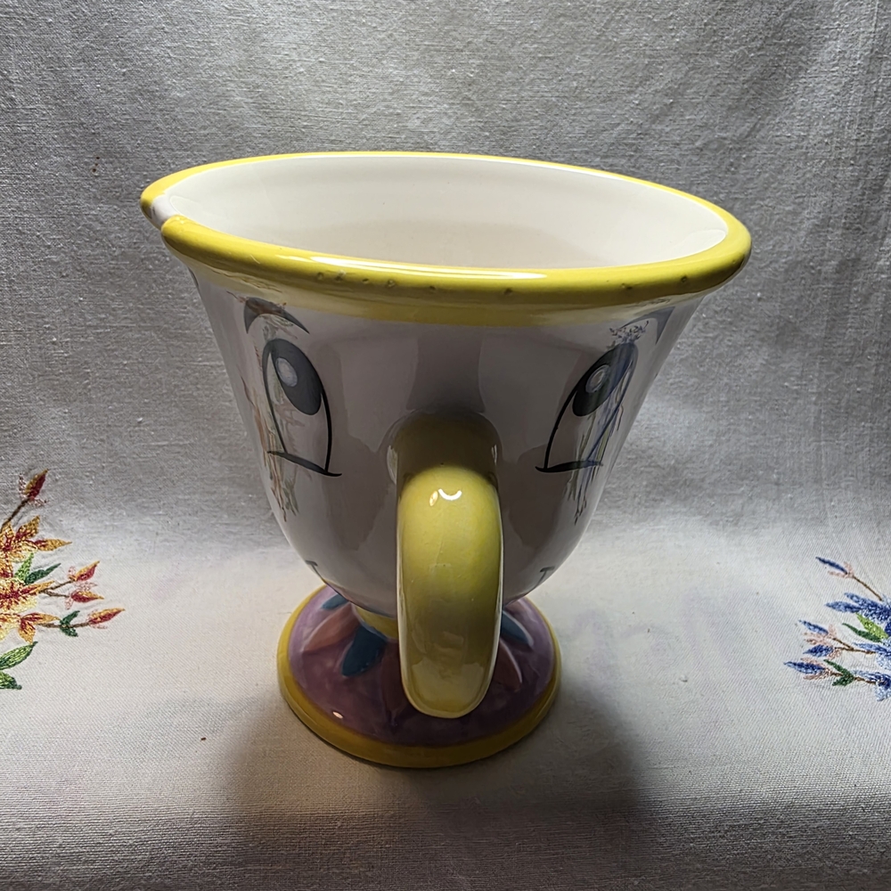Vintage Disney Beauty and the Beast Chip Mug